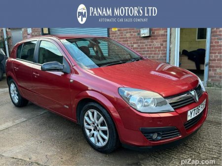 VAUXHALL ASTRA 1.6i 16v Design Easytronic 5dr